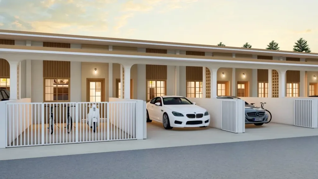 TIWARIN Village ทาวน์โฮม ภาพ render